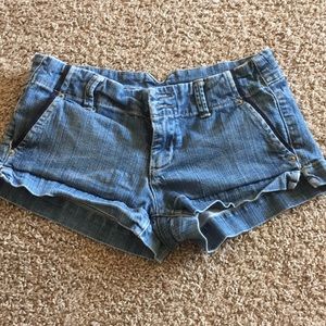 American eagle jean shorts